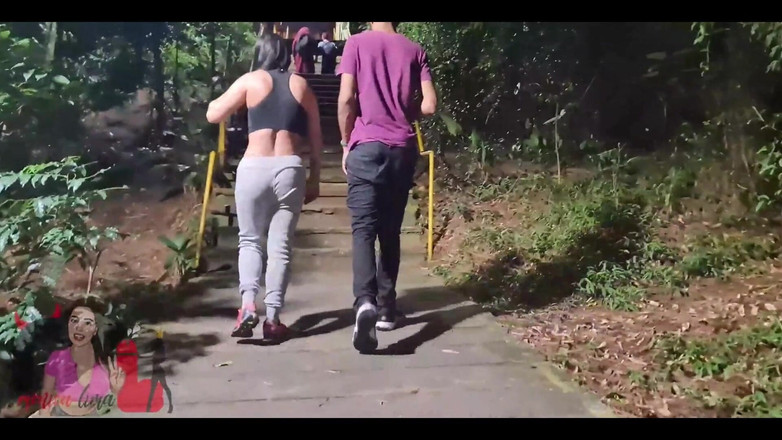 Monica Lima: Ich traf einen Anhänger in Bosque Maia in Guarulhos und...