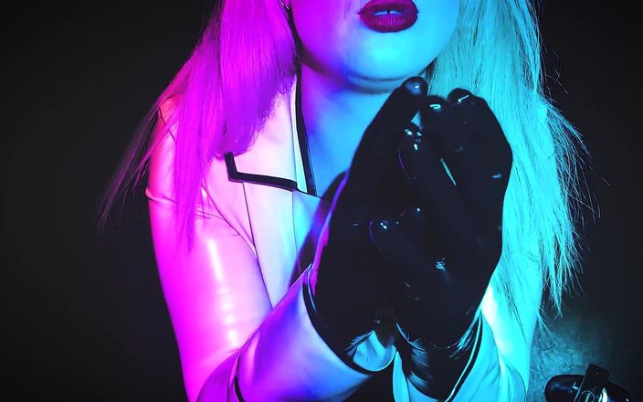 Diana Von Rigg: Latex Glove Worship