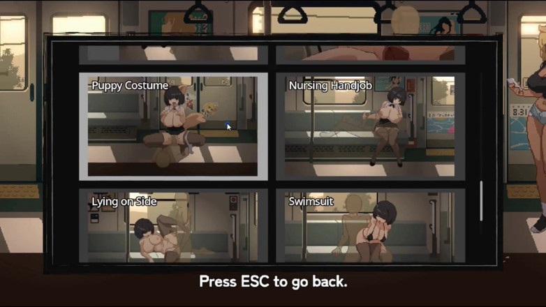 NSFWOtaku: Gioco hentai - Train45 - Hentai Reina scena completa