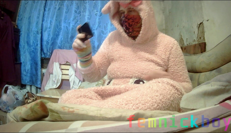 femnickboy: Fat Naughty Bunny Femboy Sissy