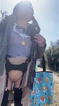 No.123 Noon Tacky Panty Flash Walk Part 2