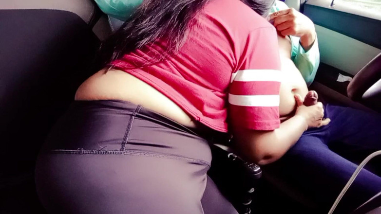 Your Arya: Desi indická velká prsa Bhabhi kouření Honění Cumshot - venkovní část 2