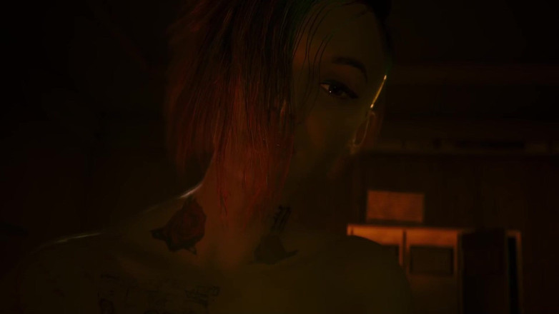 LewdArcade: 赛博朋克 2077 朱迪性爱场景 - 金字塔歌曲性爱场景色情游戏