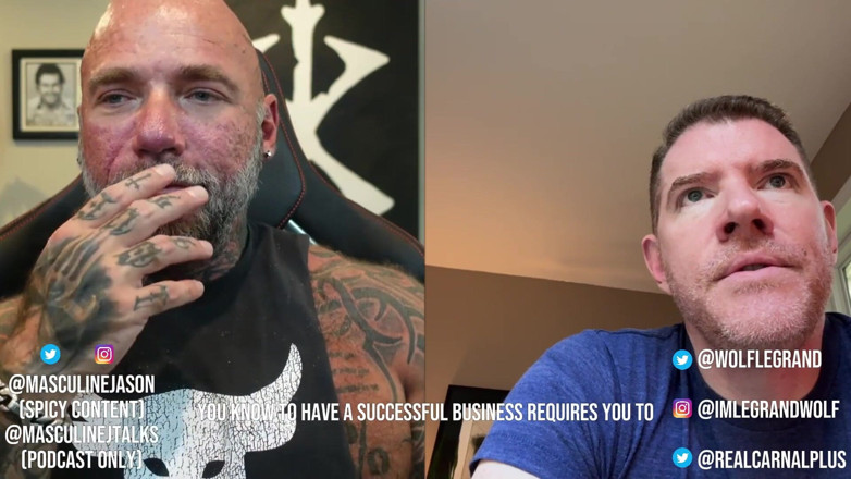 Raw and Uncensored with Masculine Jason: Confessioni porno star - Legrand Wolf parte 2 (episodio 175)