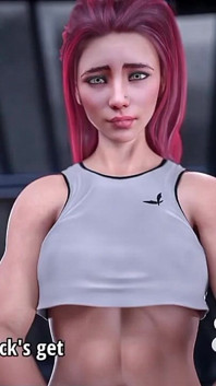 I Accidentally Fuck My Gym Trainer While Working Out and Her BF Comes in!