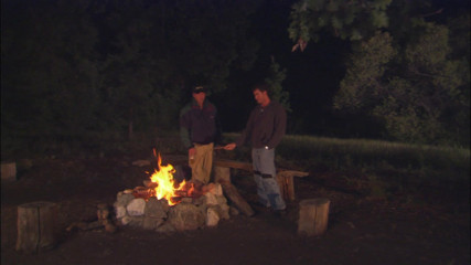 Miami Reality: Hot brunette babe gets fucked near the bonfire