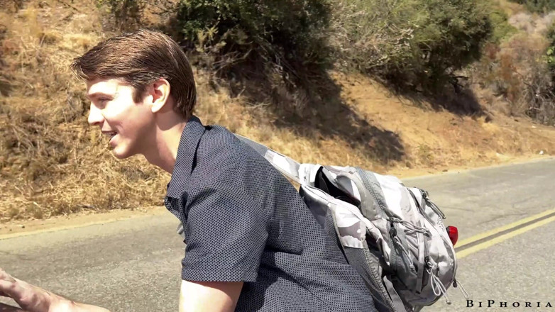 Bi Phoria: Biphoria - Hot Latin Gay Couple Smashes Hitchhiking Slut
