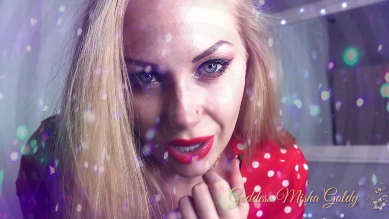 Goddess Misha Goldy: You will don't want it to end ! Sniff, edge, swallow!