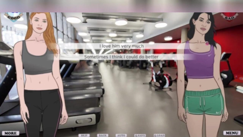 3DXXXTEEN2 Cartoon: Two hot girls in one warm jacuzzi. 3D porn cartoon sex