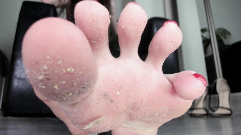 Feet lady: Jag skedar som matar dig saliv