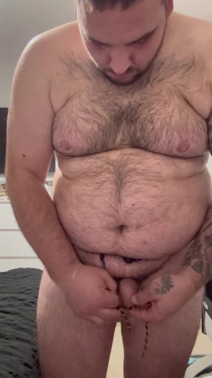 Shaun Cbt: Bondage kogut i piłka z sutkiem Grać Crossdress i ale...