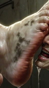 Giantess Massive SSBBW Foot Worship - Male Slave Licking Her Big Feet