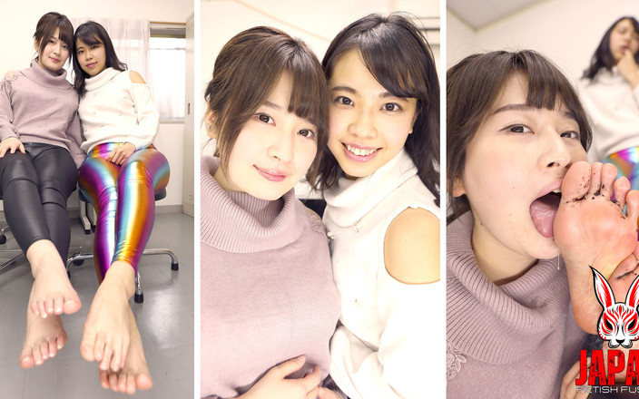 Japan Fetish Fusion: Grimy Feet, Toes pretos sujos: Maina Yuuri adora solas imundas...