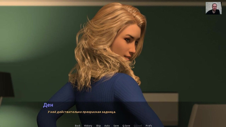 3DXXXTEEN2 Cartoon: Big ass blonde rides a huge cock until he fills...