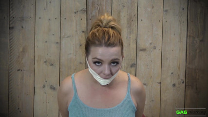Gag Attack: Stardust - Microfoam tape gagged