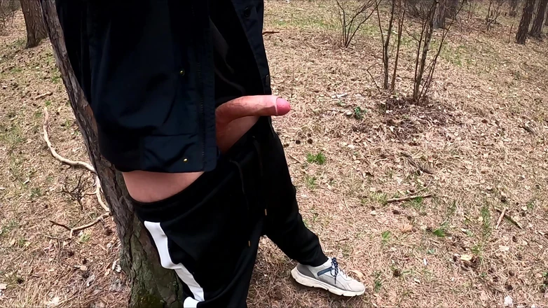 Dick Boys Studio: The Guy Walks with A Vibrator in The Park and...