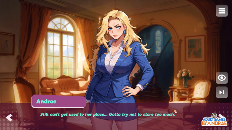 Adult Games by Andrae: Ep10: Ending Scene with Lucia - Getting Inside: Hentai Story