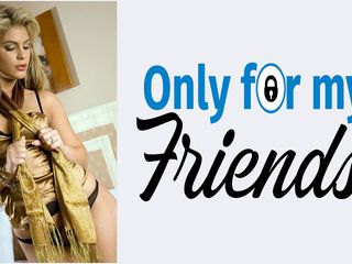Only for my Friends: Defrancesca Gallardo의 첫 포르노는 섹스 토이를 사용하여 면도한 보지로 창녀를 캐스팅해