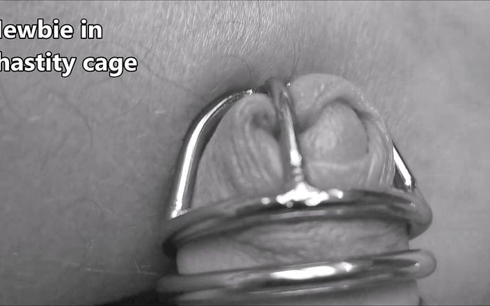 Cuckoby: First chastity cage experience, happy cuckold