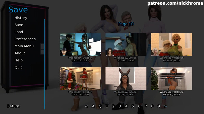 Visual Novels: SexBot 40 - трогаю киску