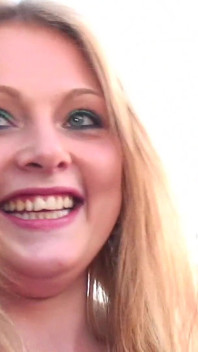 Dirty Dogging Teen Sophie Keegan Sucks off Perverted Older Swinger Guys in the Car Park