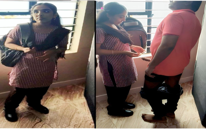 Parizadi: I8 år gammal indisk college flicka sex med leverans pojke mms