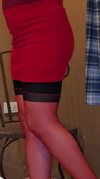 Sissy Kanisa at a Vintage Countryside Resort Part 3: Sexy Legs in a Provocative Outfit