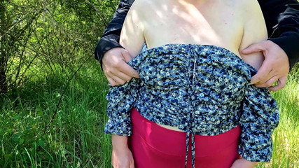 Bouncy Tits Action: Bradavky