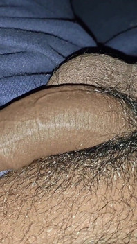 Masajeando mi polla y masterbating (acción de polla de primer plano)