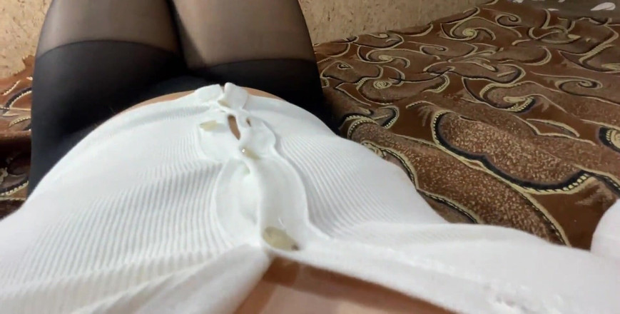 Lux Eva: Oh evet seksi külotlu çorabıma boşal