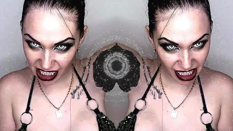 Goddess Misha Goldy: Sterke ASMR mind neukpartij &amp; joi! Mijn demonische ogen en glanzende...