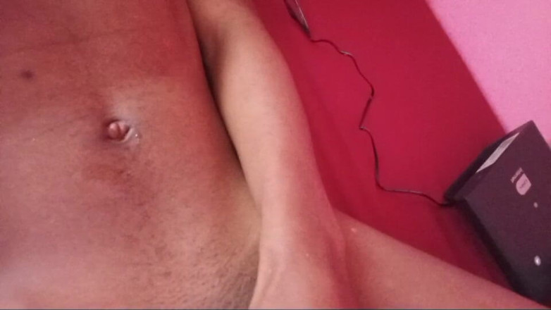 Nick Jamile: Showing off This Curved Black Dick