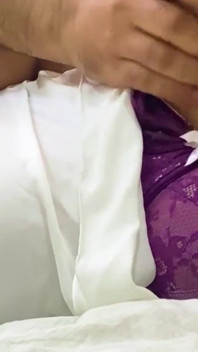 Fucking My Stepmom with Big Tits, From Behind Her Big Boobs Bouncing on Her Bed. Horny Big Tits Her Big Tits Bouncing