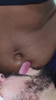 Licking and Cum in Submissive Ebony Armpit