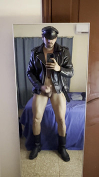 Leather and Cum