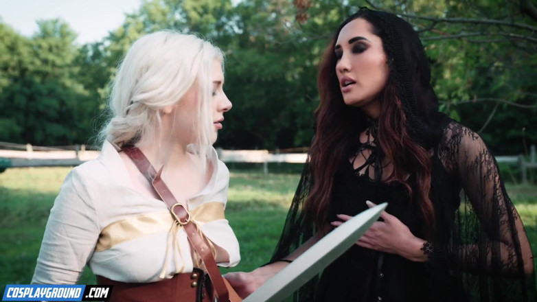 Cosplayground: Chloe Amour and Gia Ohmy Finger and Fuck Each Other...