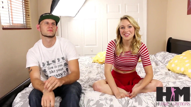 Hussie Auditions: คาลี สปาร์คส์ หรือ Zoey Taylor ซีน B/G ครั้งแรกกับ Brian Omally