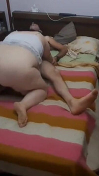 Sesso hardcore con una donna grassa e matura