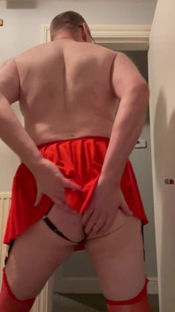 My Red Mini Skirt