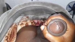 Bumba: Das gesamte Dreier benetzen mit köstlichem Schweinesperma