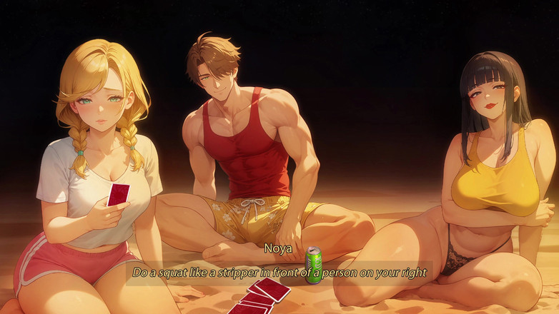 Hotgame Studio X: Hotwives mengidamkan zakar pelik - menggoda suami ke permainan kad cuckold -...