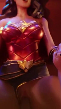 POV - Wonder Woman Gets Missionary Fucked and Creampied