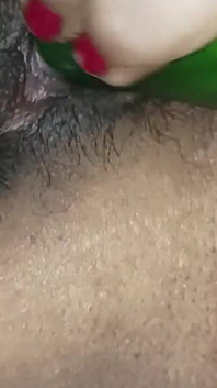 BBW Desi with Cucumber