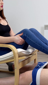 100 Pantoffel fetisch, sex und cumshots zusammenstellung - Dame olga