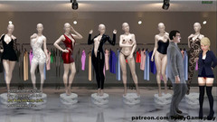 Dirty GamesXxX: Aventurile lui Willy D: cumpărarea de haine sexy în magazinul pentru...