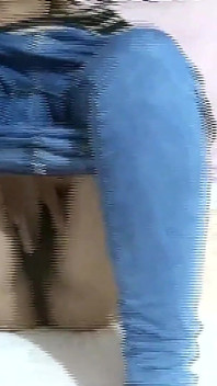 Spied on My Wife's Stepsister, She Gets Excited and We Masturbate, Great Cumshot on Her Big Ass