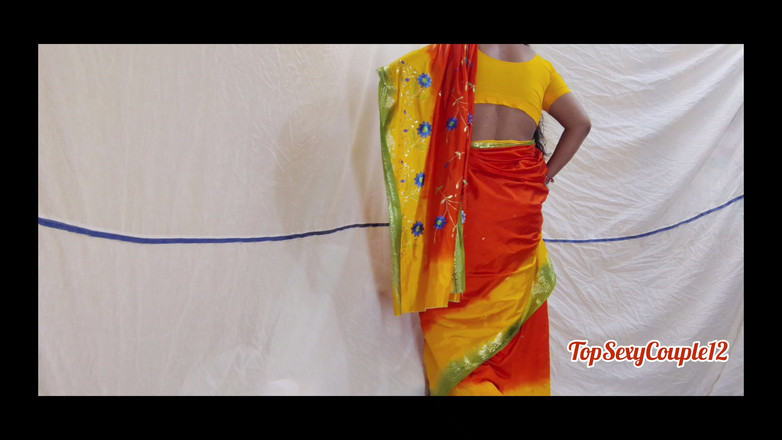 TopSexyCouple12: Percintaan saree baru berkahwin &amp; mengongkek isteri panas &amp; cantik saya bahagian -1