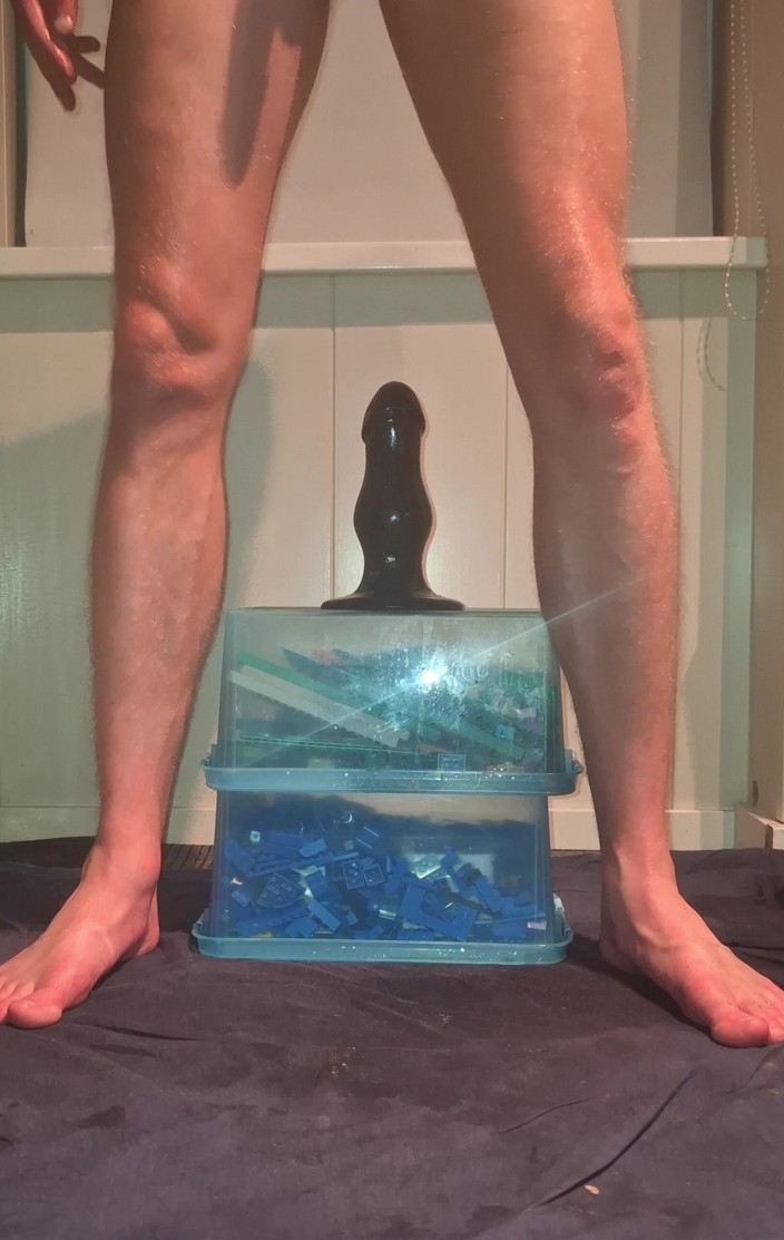 NoFace Twink X: Solo Gay Twink Anal Multiple Enormous Dildo's - Extreme Pissing Orgasms