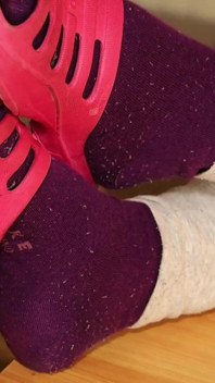 Dirty Socks & Slipper Tease - opotřebovaný vzhled cvičení