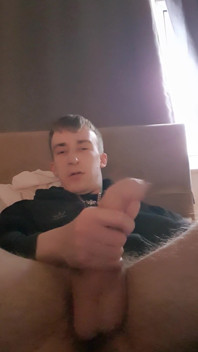 Playing with My Big Cock